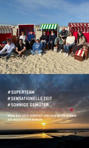 Steuerberatung Schulte -11 Team Tour nach Borkum zum Jubiläum der Steuerberater Kanzlei