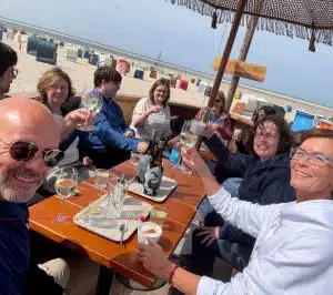 Steuerberatung Schulte -2 Team Tour nach Borkum zum Jubiläum der Steuerberater Kanzlei