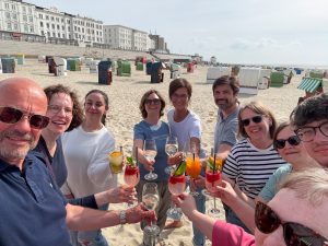 Steuerberatung Schulte -25 Team Tour nach Borkum zum Jubiläum der Steuerberater Kanzlei